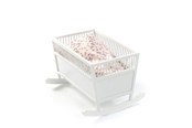 Nuket, pehmolelut ja oheistarvikkeet - Smallstuff - Cradle Rosaline - White - 51002-02