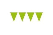Lelut - Folat BV Lime green bunting 10mtr. - 22616