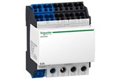 Sähkökeskustarvikkeet - Schneider Electric Linergy DX distribution block for DIN rail 63A 4-pole connection at the bottom 1x25 mm2.4x6 mm2 per phase - LVS04041