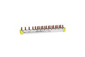 Sähkökeskustarvikkeet - Schneider Electric Loop rail 3PN 12M: 4P RCD 18mm pitch + N L1 N L2 N L3 N L1 N L2 N L3 9mm pitch allows mix of 1P - A9XPB812