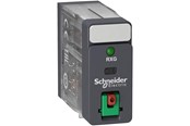 Sähkökeskustarvikkeet - Schneider Electric RXG pin relay with test button and LED 2 C/O 5A and 24VAC - RXG22B7