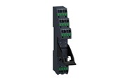 Sähkökeskustarvikkeet - Schneider Electric Zelio socket with push-in spring clamps for RXG relays with 2 contact sets - RGZE08P