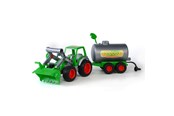 Leluautot - Cavallino Toys Cavallino Tractor with Front Loader and Tanker - 8794