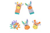 Vauva- ja taaperolelut - Playgro Jungle Wrist Rattle and Foot Finders - 10188406