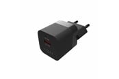 Puhelin - Adapterit & Laturit - FIXED Nopea Mini Kotilaturi 20W USB-C PD/USB-A Musta - FIXC20M-CU-BK