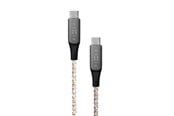 USB kaapelit - FIXED LED Gaming USB-C/C 60W kaapeli 1.2m Monivärinen - FIXDLED-CC-RA
