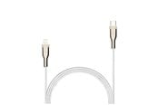 USB kaapelit - FIXED METAL - USB-C <-> Lightning - 2m - Valkoinen - FIXDB-CL2-WH