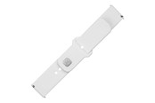 Smartwatch - Lisävarusteet - FIXED Silikoniranneke Älykellolle Univ. 20 mm Valkoinen - FIXSST2-20MM-WH