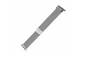 Smartwatch - Lisävarusteet - FIXED Mesh metalliranne Apple Watch 42/44/45/49mm Hopea - FIXMEST-434-SL