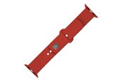 Smartwatch - Lisävarusteet - FIXED Silikoniranneke Apple Watch 42/44/45mm Punainen - FIXSST2-434-RD