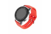 Smartwatch - Lisävarusteet - FIXED Silikoniranneke Älykellolle Univ. 22 mm Punainen - FIXSST-22MM-RD