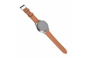 Smartwatch - Lisävarusteet - FIXED Aito nahkaranneke Älykellolle Univ. 22 mm Ruskea - FIXLST-22MM-BRW