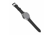 Smartwatch - Lisävarusteet - FIXED Aito nahkaranneke Älykellolle Univ. 22 mm Musta - FIXLST-22MM-BK