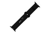 Smartwatch - Lisävarusteet - FIXED Silikoniranneke Apple Watch Ultra-2/49mm Musta - FIXSST2-1029-BK