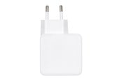Puhelin - Adapterit & Laturit - Vivanco Super Nopea 2x USB-C PD 45W kotilaturi Valkoinen - 4008928631975