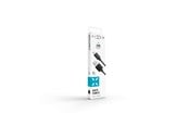USB kaapelit - FIXED USB-A <-> USB-C - 1m - Musta - FIXD-UC-BK