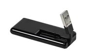 USB hub - Vivanco IT-USBHUB4SL USB hub - 4 porttia - USB 2.0 - Musta - 4008928366600