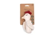 Vauva- ja taaperolelut - Filibabba - Linen rattle - Chicken - FI-02808
