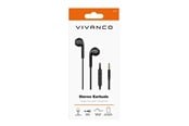Kuulokkeet - Vivanco Smart Pro Plugin nappikuuloke Musta - 4008928617405