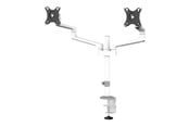 Näytön kiinnitys - Neomounts DS60-425WH2 mounting kit - full-motion - for 2 monitors - white - DS60-425WH2
