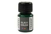 Luovat leikit - Creativ Company Glass Color Transparent Paint - Brilliant Green 30ml - 31677