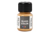 Luovat leikit - Creativ Company Glass Color Metal Paint - Gold 30ml - 31774
