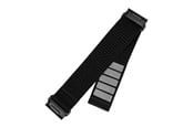 Smartwatch - Lisävarusteet - FIXED Nylonranneke Garmin QuickFit 22 mm Musta - FIXNST2-QF22MM-BK