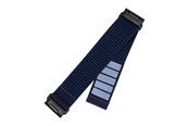 Smartwatch - Lisävarusteet - FIXED Nylonranneke Garmin QuickFit 22 mm Sininen - FIXNST2-QF22MM-DBL