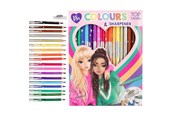 Luovat leikit - Topmodel 18 Colouring Pencilswith sharpener - 0612215