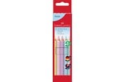 Kirjoitus- ja piirustustarvikkeet - Faber-Castell Col. pencil Jumbo Grip Pastel box 5x - 110991