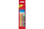 Kirjoitus- ja piirustustarvikkeet - Faber-Castell Col. pencil Jumbo Grip Neon box 5x - 110994