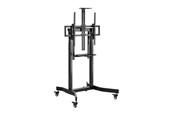 Seinäkiinnitys, AV-kiinnikkeet & AV-kalusteet - Gembird TVS-100T-01 cart - motorised - for TV - height adjustable - Max 120 kg - recommended for 100" - TVS-100T-01