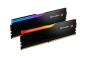 RAM - G.Skill Ripjaws M5 RGB DDR5-6000 - 64GB - CL32 - Dual Channel (2 pcs) - Intel XMP - Musta RGB - F5-6000J3238G32GX2-RM5RK