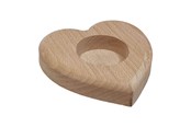 Askartelu- ja taidetarvikkeet - Playwood Beechwood Tea Light Holder Heart - sl204BA