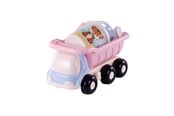 Ulkoleikit - Cavallino Toys Cavallino Beach Dump Truck with Bucket Set Pink 5 pcs. - 9142SF01