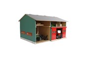 Nukkekoti & tarvikkeet - Kids Globe Agricultural Shed with Storage 1:32 - 610816