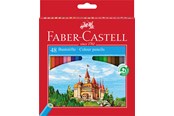 Kirjoitus- ja piirustustarvikkeet - Faber-Castell Colour pencil Castle 48x - 120148