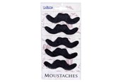 Lelut - Boland Stick-on mustaches 5 pcs. - 54414