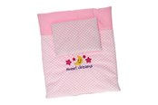 Nuket, pehmolelut ja oheistarvikkeet - Johntoy Baby Rose Doll Blanket and Pillow Set - 27537