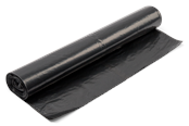 Puutarhatyökalut - G.Funder Black garbage bags 120 liters 10 bags per roll - standard quality - 5701137010027