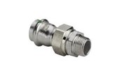 Paineputket ja liittimet - Viega sanpress inox adapter union 15 x 1/2" - 438258