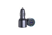 Puhelin - Adapterit & Laturit - UGREEN 75w 3-Port Fast Car Charger - 35024