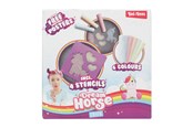 Ulkoleikit - Dream Horse Sidewalk Chalk Unicorn with Templates 10 pcs. - 61044B
