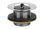 Varaosat & Asennustarvikkeet - Viega Bottom valve 1 1/2'' with plug Chrome - 117283