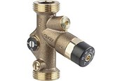Liitostarvikkeet putkille - Viega Easytop control valve 3/4'' Nipple/nipple Silicon bronze - 778873