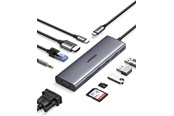 Telakointiasemat - UGREEN 10 in 1 USB C hub - 15601