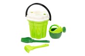 Ulkoleikit - Cavallino Toys Cavallino Safari XL Classic Bucket Set with Watering Can Green 4 pcs. - 9509SF01