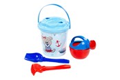 Ulkoleikit - Cavallino Toys Cavallino XL Bucket Set Blue 5 pcs. - 9309WD01