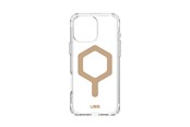 Puhelin - Kannet ja kotelot - UAG Plyo Magsafe Ice/Gold - iPhone 16 Pro Max - 114481114381