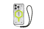 Puhelin - Kannet ja kotelot - UAG Pathfinder Clear Magsafe Active Neon Lanyard - iPhone 16 Pro - 1144641BV01
